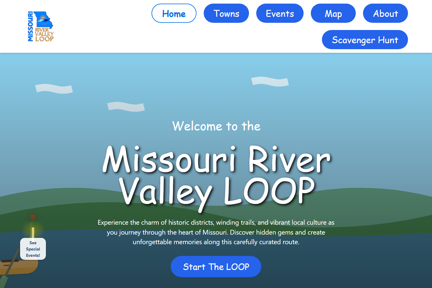 Missouri River Valley LOOP screenshot